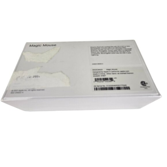 Magic Mouse by Apple, White Wireless Bluetooth Rechargeable Brand New Sealed Box - Picture 4 of 5
